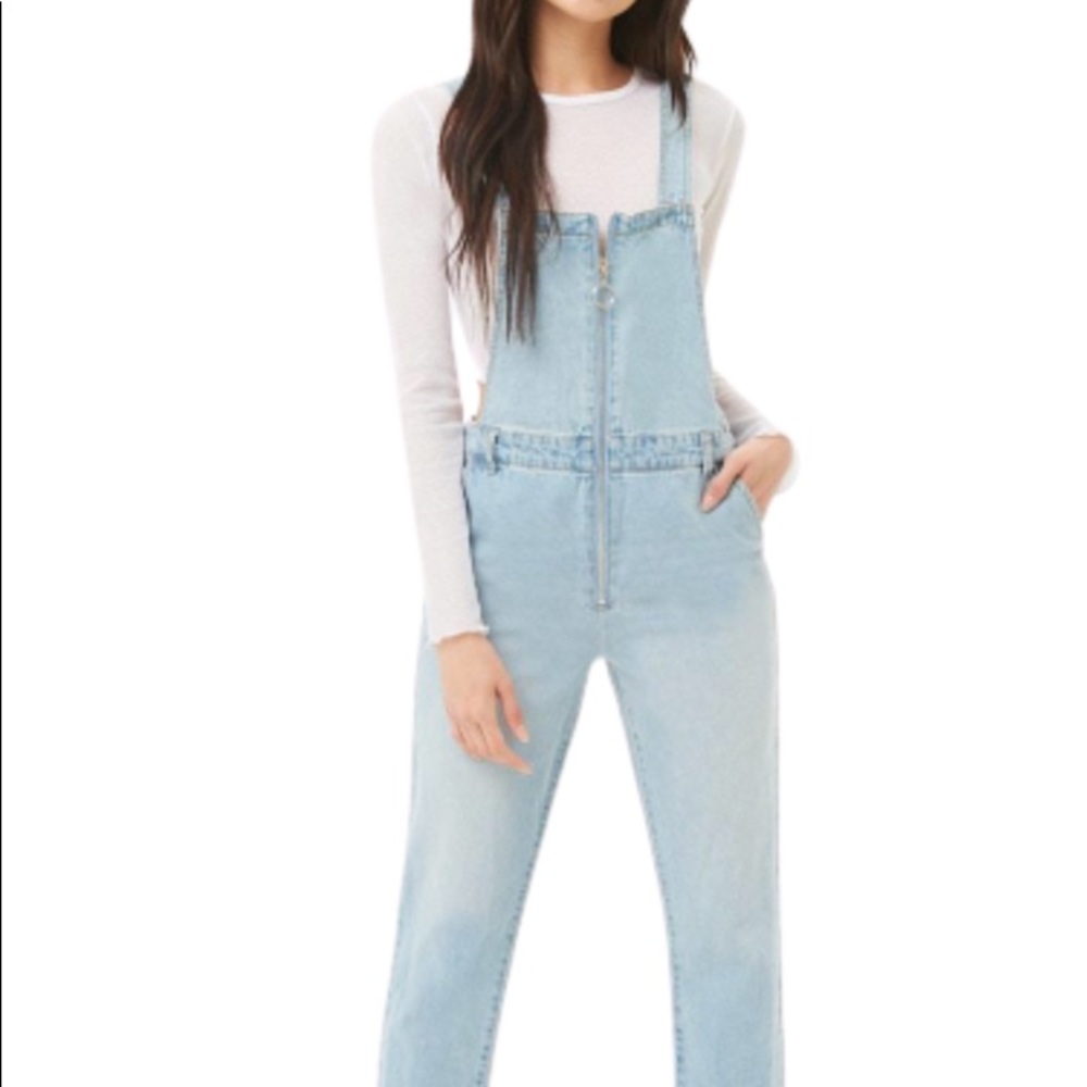 Forever 21 Denim Collection Overalls.